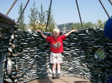 Tyler at Ca. Adventure, May 2007