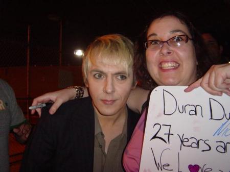 Me and Nick Rhodes of Duran Duran