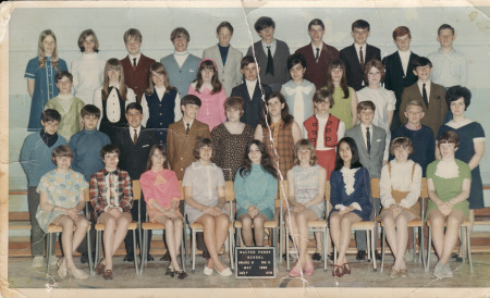 Walter Perry Grade 8, Room 11, Mrs. Bayless, May 1969