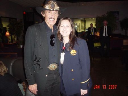 DAUGHTER WITH NASCAR DRIVER RICHARD PETTY