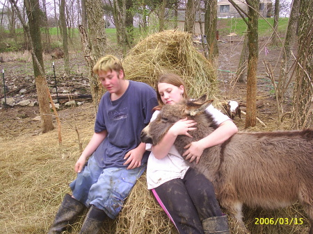 Brandan and Karissa with dinky