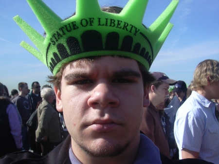 No. 1 Son Wearing Liberty Hat