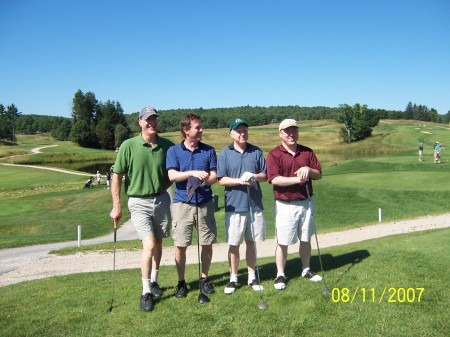 Golfing with my bro (right next to me) 2007