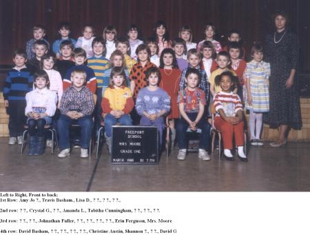 My first grade class