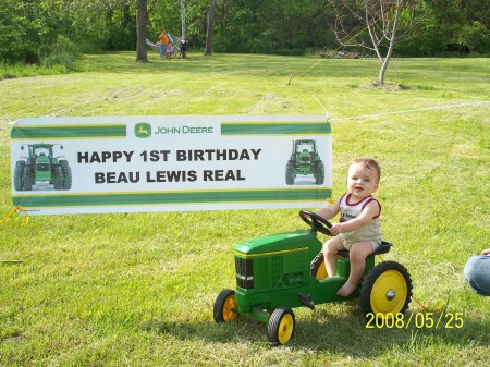 Beau's First B-day