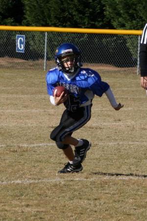 My son's first year playing football