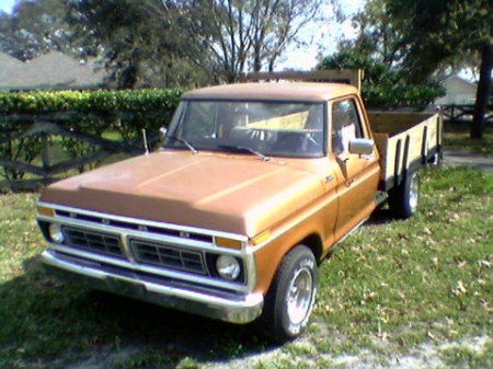 Our antique pick up truck!