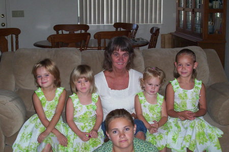 my mom and all her GRANDGIRLS!!!!