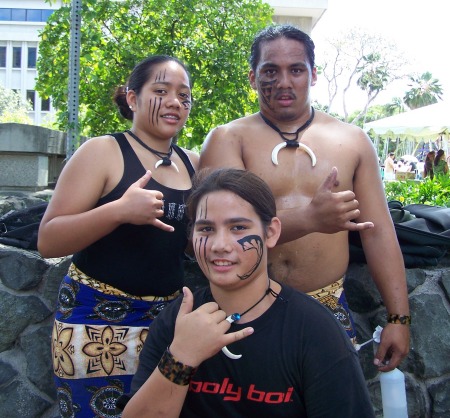 Justeen, Jaz, & Ua Mana at the Children & Youth Day Performance 2007