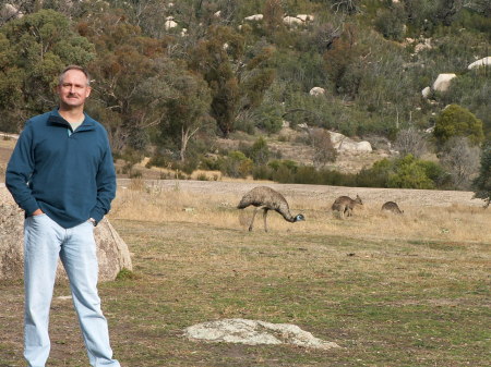 Checking out the wildlife down under