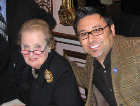 Secretary of State Madeline Albright and Me