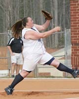 Lacy on the mound at Hopewell Senior Yr