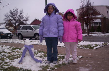 First Snow Man