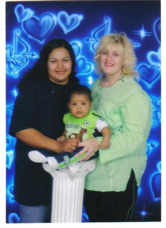 me and my daughter and grandson