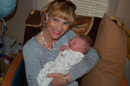 Grandma Jodie and Baby Blain