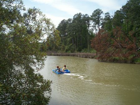 Francine Parkinson's album, Paddle Boating with Gran Kids