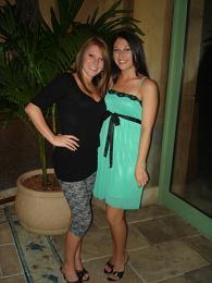 My daughter SAmmi and her best friend Ashley in the Bahamas on senior spring break