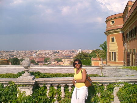 View from Janiculum Hill- Rome, Italy