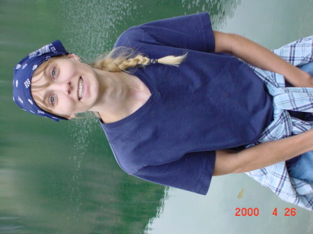 Tammy at Mirror Lake, 2002