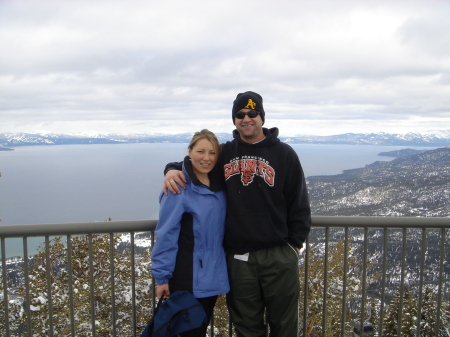 in Tahoe with ex