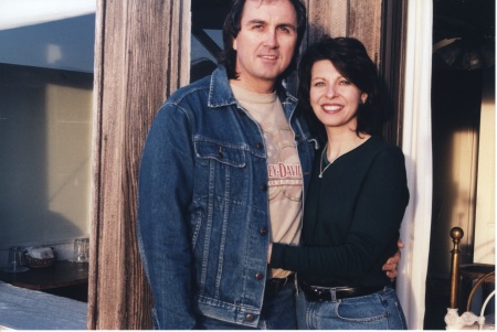 my wife Pam and I on the California Coast