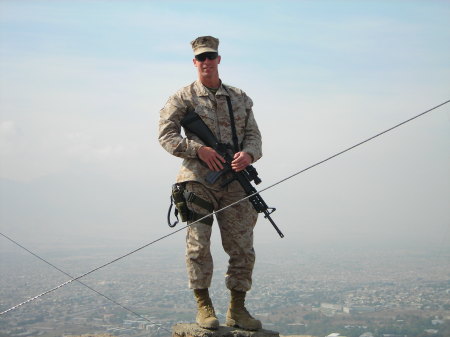Scott back in Afghanistan