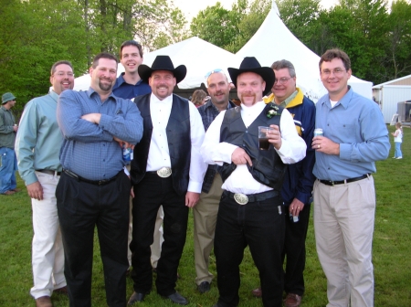 The gang at my wedding