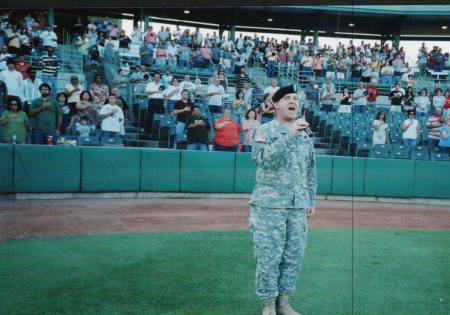 Singing the Anthem