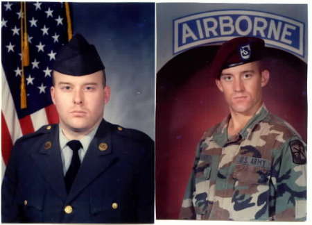 Jeff & Zach in Military Service - U.S. Army
