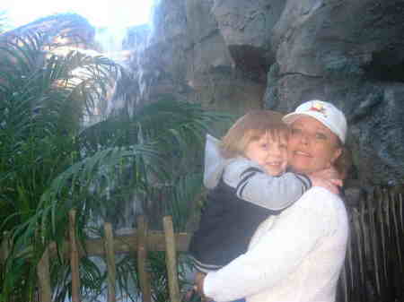 ME AND MY SON,COOPER, AT MGM IN ORLANDO MARCH 2007