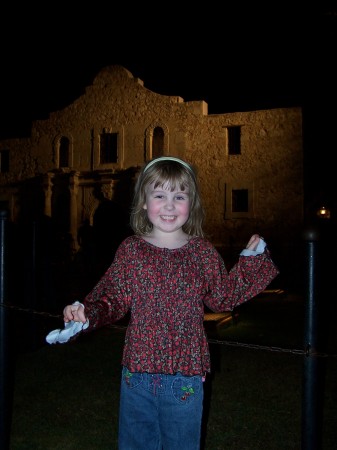 Rebecca at the Alamo