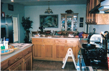 My new beautiful kitchen Pre Katrina