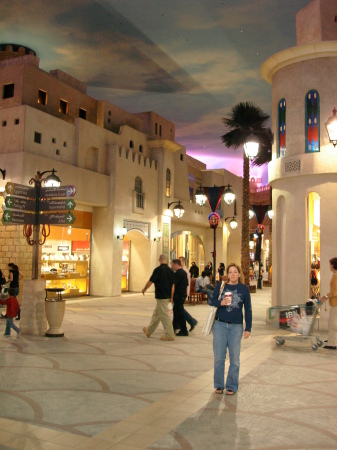 Carol in Dubai Dec 2006