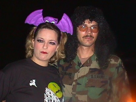 Bat girl and Howard Stern