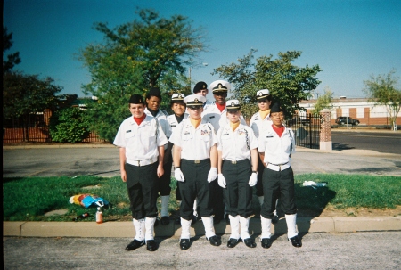 Cleveland ROTC Drill Team