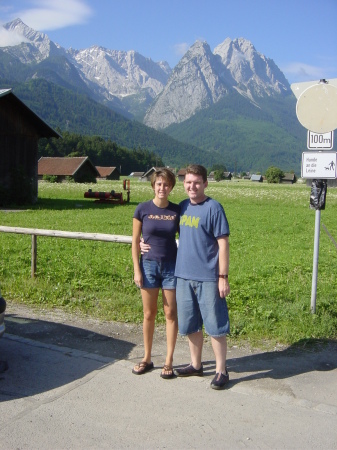 Here we are in the German alps!  Breath takingly beautiful