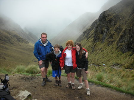 Top of the Inca trail March 17 - 2007