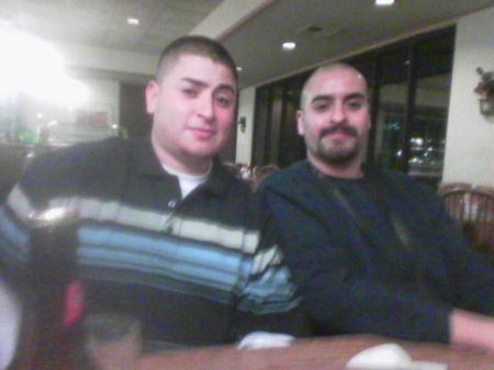 OUR SONS  ADRIAN GABRIEL AND CARLOS MERCED