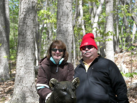 MY wife Laura and I in early 2007