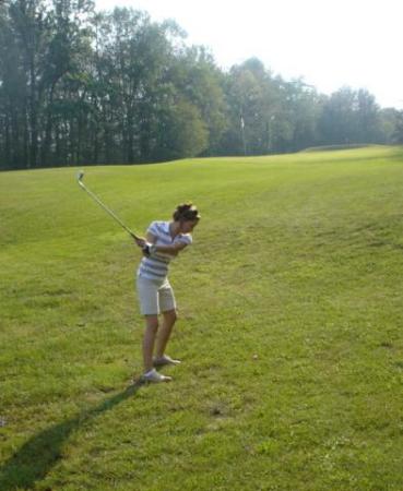 Me golfing in the Poconos, PA