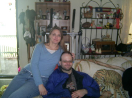 My Renee and son-in-law, John