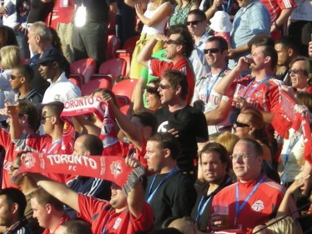 Booing West Ham Utd at the MLS all star game