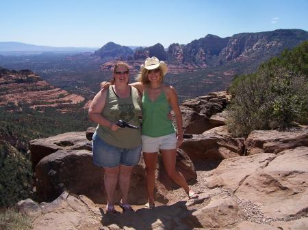 My daughter Betonya and I in Arizona