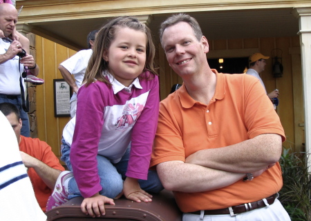 Isabel (cousin) and me - Disney 2005
