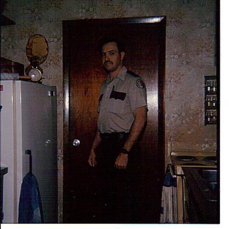 Officer Rick Barzelogna, Florida State Prison, 1987.