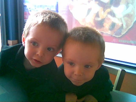 twin Grandsons Joshua & Josiah