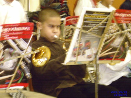 MY SON AT HIS SCHOOL CONCERT