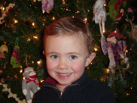 Varnum age 4, Christmas 2006