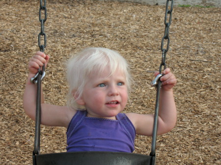 Katelynne swinging! 2007