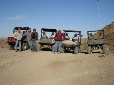 Newest passion, oldest son Craig on the left